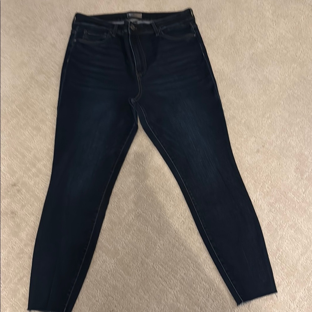 Kut from the Kloth Women's Skinny Jeans - Dark Blue- Size 14